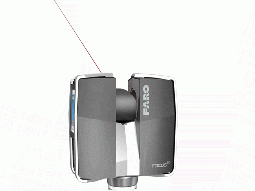3D laser scan animation